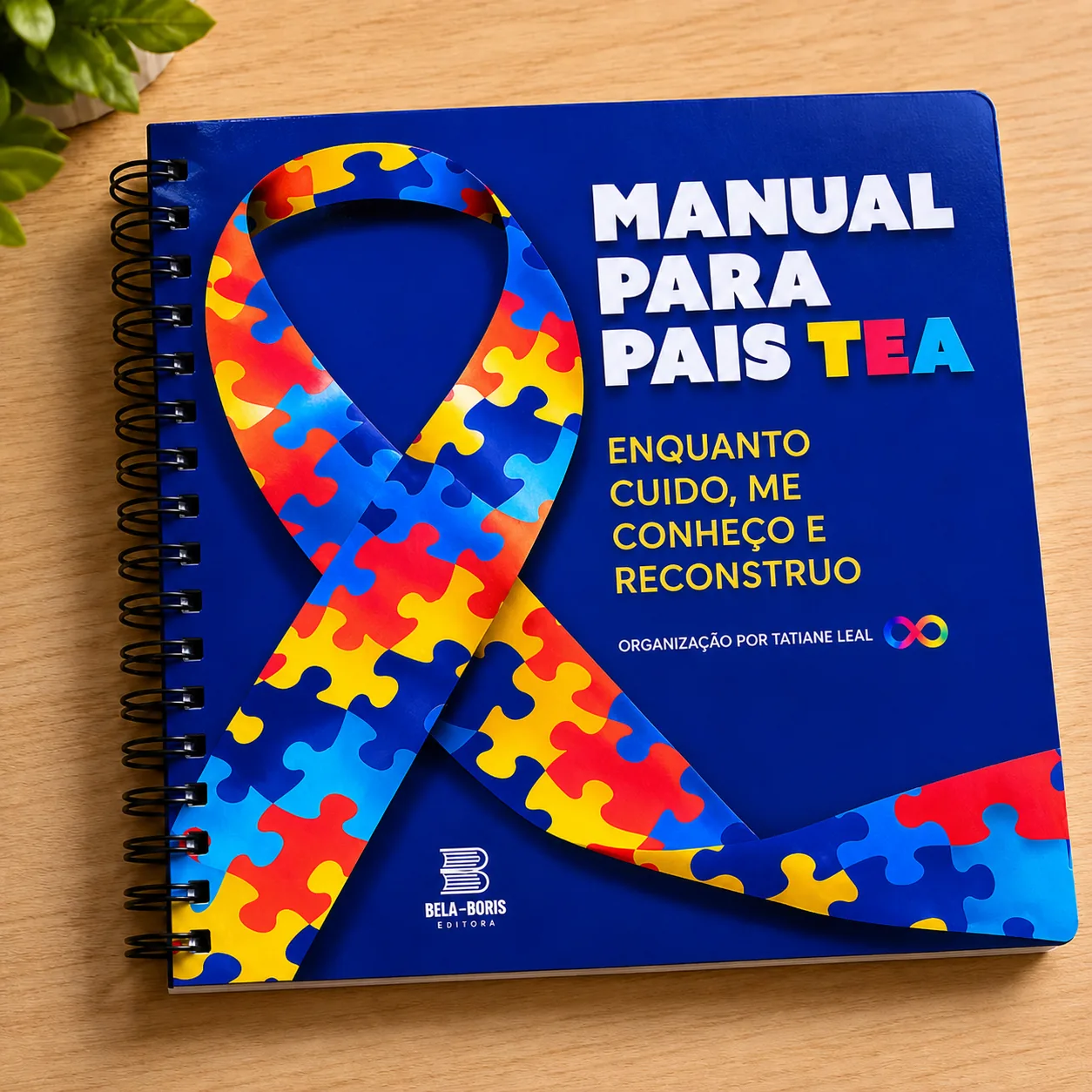 Capa do livro Manual para Pais TEA — Enquanto cuido, me conheço e reconstruo